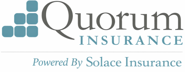 Quorum Insurance, Powered by Solace Insurance homepage
